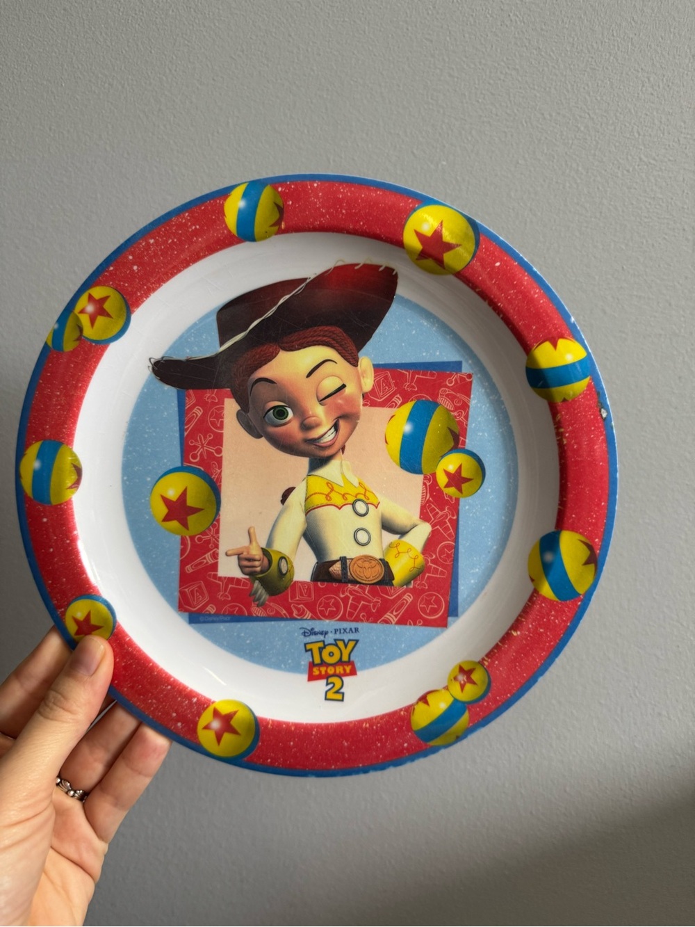 Disney Pixar Toy Story 2 Jessie Kids Plate